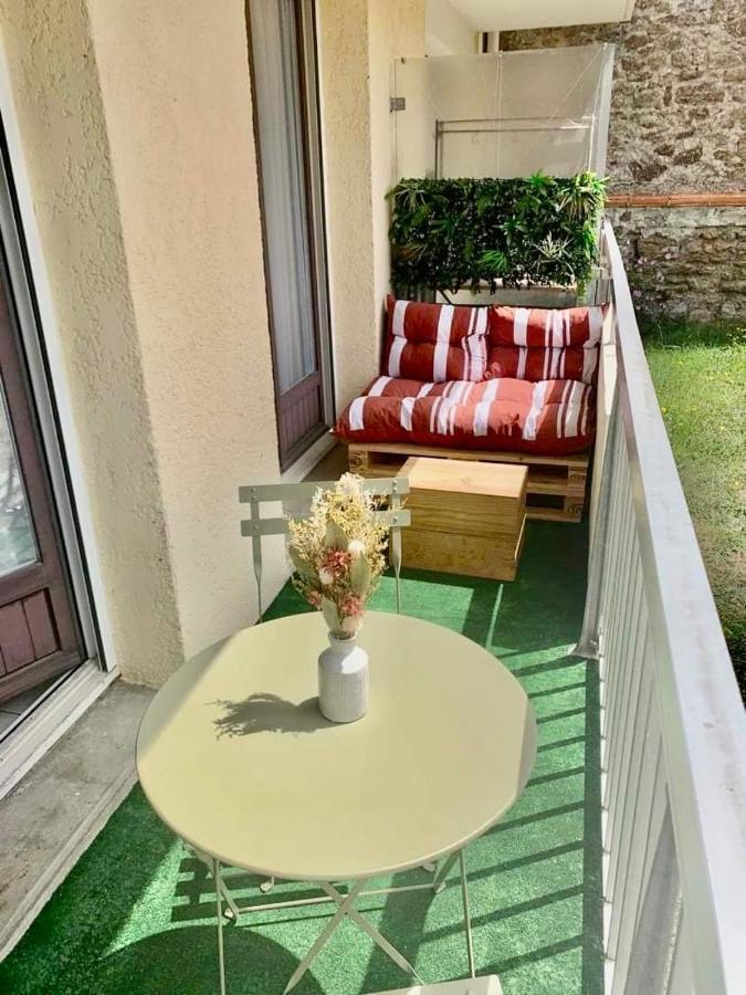 Appartement 1 chambre pour 2 pers - fraîchement rénové - terrasse - parking Dinard Exterior foto