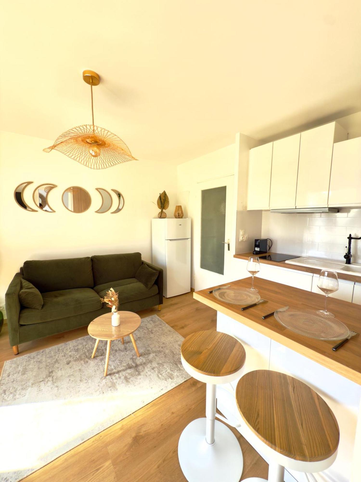 Appartement 1 chambre pour 2 pers - fraîchement rénové - terrasse - parking Dinard Exterior foto